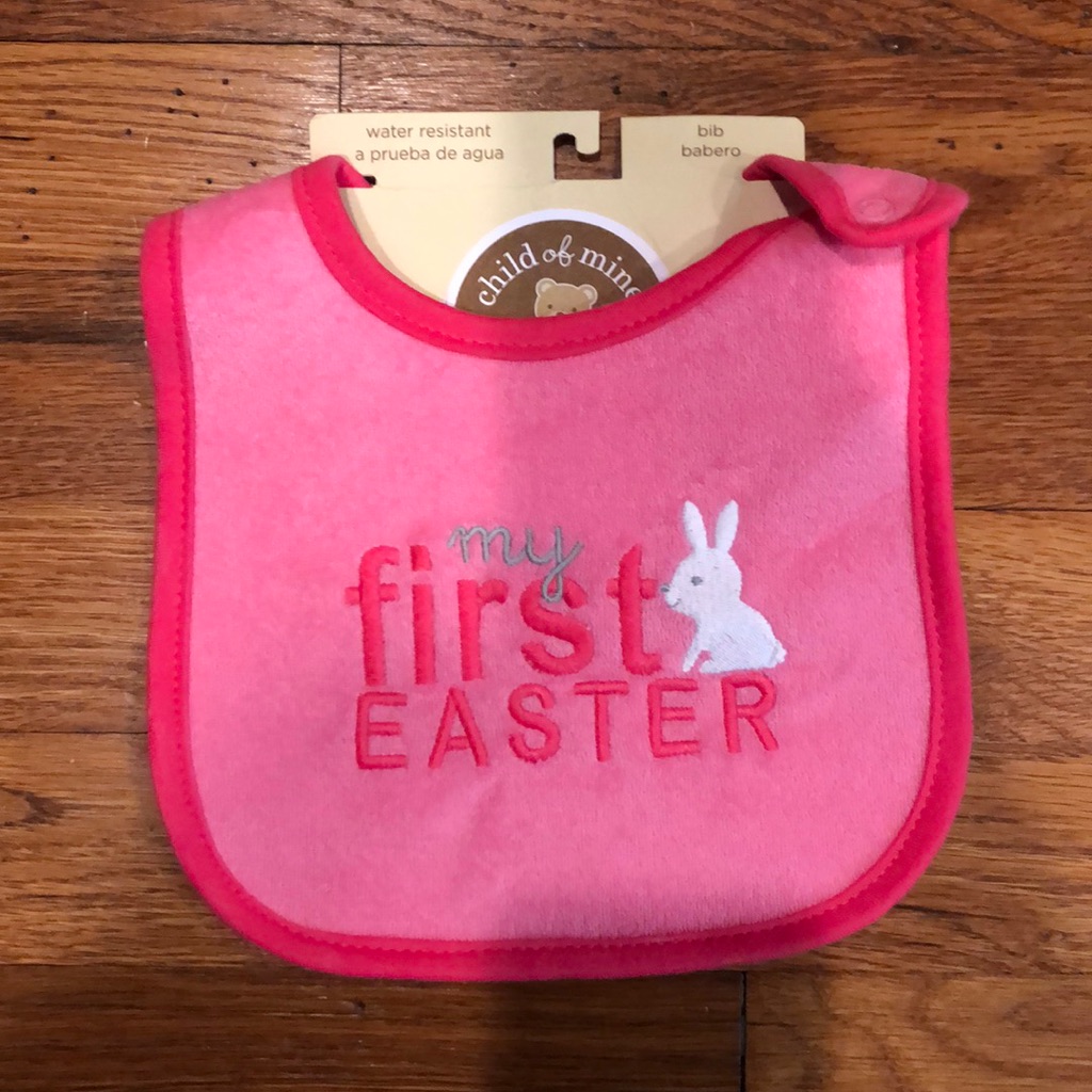 Nwt- First Easter Bib